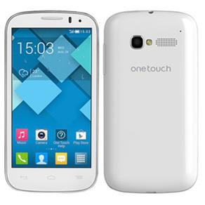 Smartphone Pop C5 Dual Chip Branco Tela 4.5", 3G+WiFi, Android4.2, Câmera5MP, Dual Core 1.3Ghz, TV Digital - Alcatel