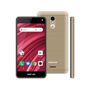 Smartphone Positivo Twist 2 Fit S509 Quad-Core Dual Chip Android Oreo 5`` - Dourado