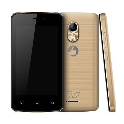 Tudo sobre 'Smartphone Positivo Twist Mini S430, 4”, 3G, Android 6.0, 8MP, 8GB - Dourado'