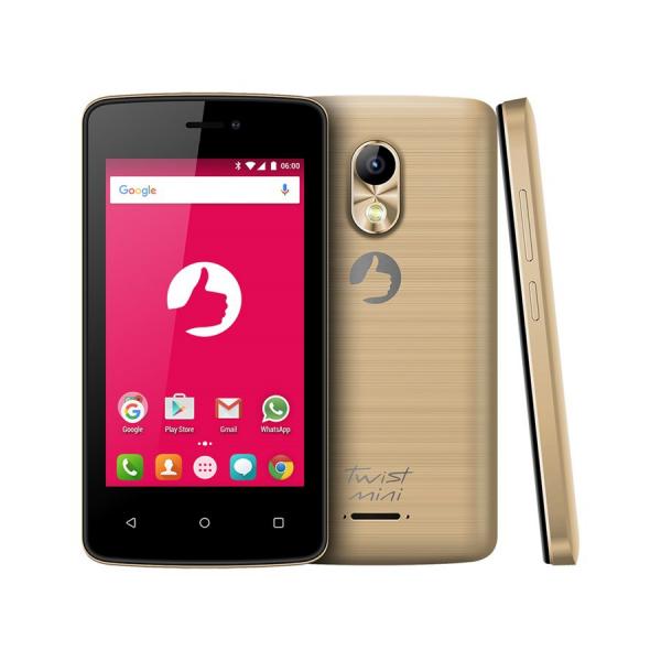 Smartphone Positivo Twist Mini S430 Android 6.0 3G Wifi 4" 8GB Camera 8MP Gold