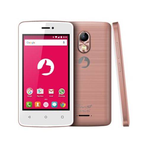 Tudo sobre 'Smartphone Positivo Twist Mini S430 - Android 6.0 3G Wifi 4" 8GB Camera 8MP - Rosa'