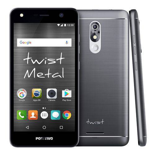 Tudo sobre 'Smartphone Positivo Twist S530 - Android 7.0 3G 5.2" 16GB Câmera 8MP - Cinza'
