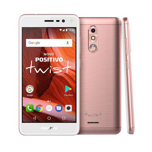 Tudo sobre 'Smartphone Positivo Twist S511 - Android 7.0 3G 5" 16GB Câmera 8MP - Rosa'