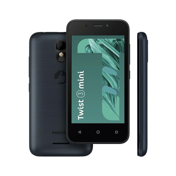 Smartphone Positivo Twister Mini S431B Tela 4, 16GB, Dual Chip