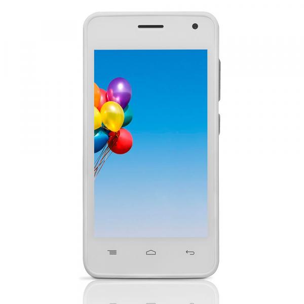 Smartphone Q-touch Prime Q05A Branco, Tela 4, Dual, 8GB, Android 6.0, 3G