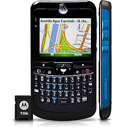 Smartphone Q11 - GSM, Wi-Fi, Câmera 3.0MP e Flash, Filmadora, MP3 Player, Bluetooth, Viva-Voz, Fone, Cabo de Dados USB e Cartão 1GB - Motorola