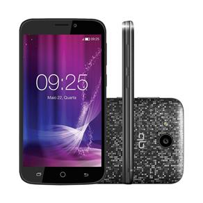 Smartphone Qbex Snap X Preto A5 Android 6 0 Wifi Tela 4 5 3g Dual Camera 5mp 8gb