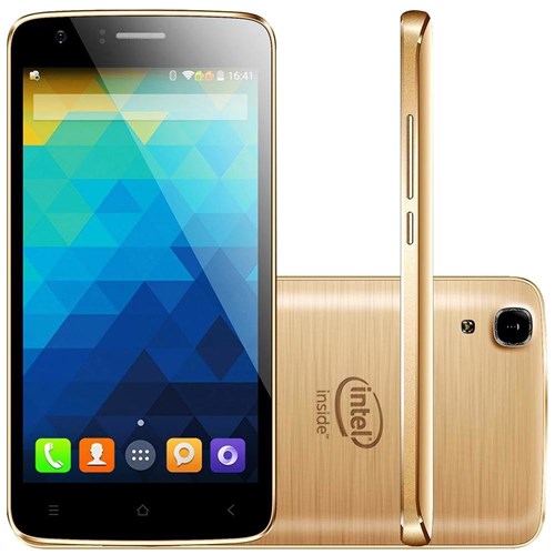 Smartphone Qbex X-Gold W509 Desbloqueado Tela 5' 16Gb 3G Câmera Fronta...