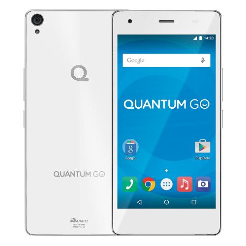 Smartphone Quantum Go 4g 16gb White Octacore 2gb Ram Câmera 13mp-24mp Tela Hd 5 Android 5.1
