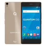 Smartphone Quantum Go 4g 32gb Gold Octacore 2gb Ram Câmera 13mp-24mp Tela Hd 5 Android 5.1