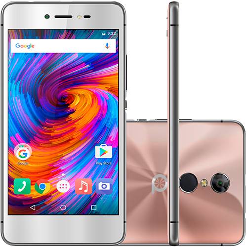 Smartphone Quantum Go2 Duas Chip Android Tela 5" Octa Core 32GB 4G Câmera 13MP - Rosa