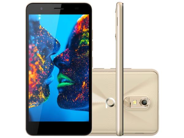 Tudo sobre 'Smartphone Quantum Müv 16GB Mirage Gold - Dual Chip 4G Câm. 13MP + Selfie 8MP Tela 5,5” HD'