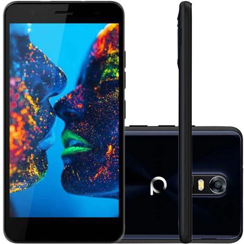 Smartphone Quantum MÜV Pro 32GB Dual Chip 4G 5,5" Câmera 16MP Selfie 8MP Android 6.0 Midnight Blue
