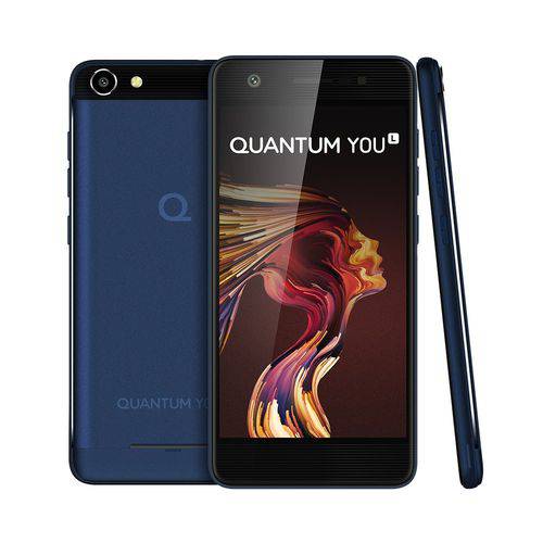 Tudo sobre 'Smartphone Quantum YOU L 32GB Azul'