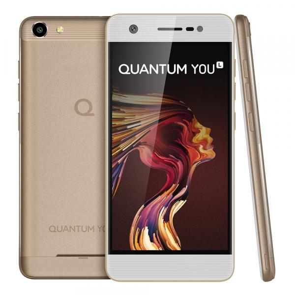 Smartphone Quantum YOU L 32GB Dourado