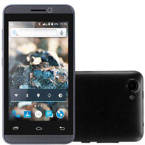 Smartphone Rockcel Quartzo Dual Aldo2303 Preto - Android 5.1, 4gb, Câmera 5mp, Tela 4"