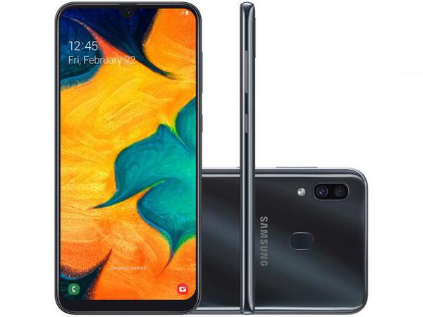 Smartphone Samsung A30 (2019) 32GB SM-A305G Desbloqueado Preto