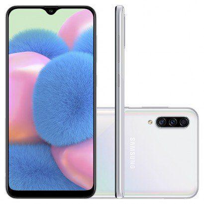 Smartphone Samsung A30 S 64GB SM-A307G Desbloqueado Branco