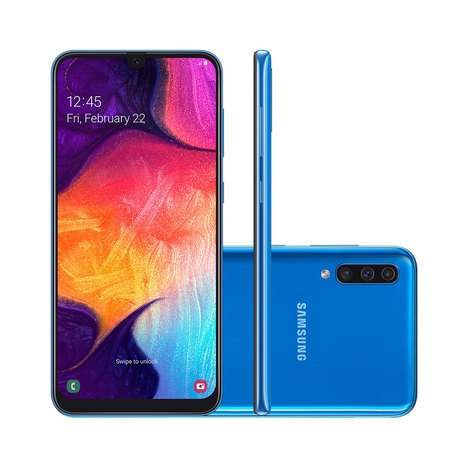 Smartphone Samsung A50 (2019) 128GB SM-A505F Desbloqueado Azul