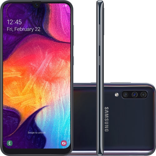 Smartphone Samsung A50 (2019) 128GB SM-A505F Desbloqueado Preto