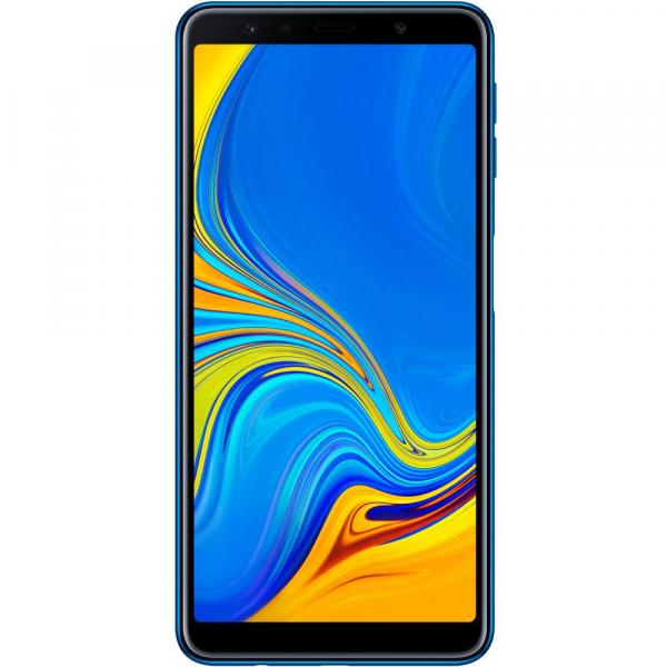 Smartphone Samsung A7, Azul, A750G, Tela de 6", 64GB 24MP
