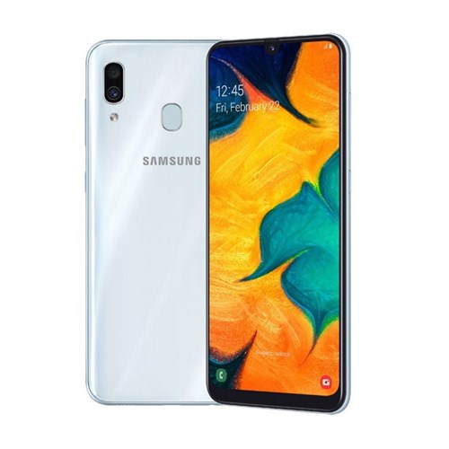 Smartphone Samsung Galaxy A30 64Gb Dual Chip Android 9.0 Tela 6.4 Octa-Core 4G Câmera 16Mp Branco