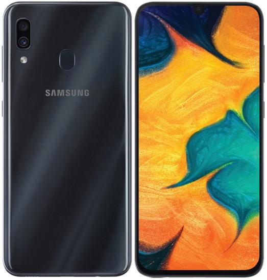 Smartphone Samsung Galaxy A30 Dual Sim Lte 32GB 6.4" - Preto