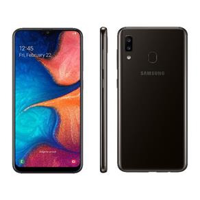 Smartphone Samsung Galaxy A20 Tela 6.4" 32GB 3GB RAM Dual Chip Câm 13MP + 5MP + Frontal 8MP