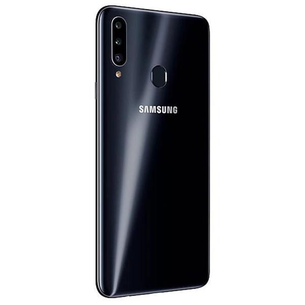 Smartphone Samsung Galaxy A20S, 6,5”, 32 GB, Câmera Tripla, Preto