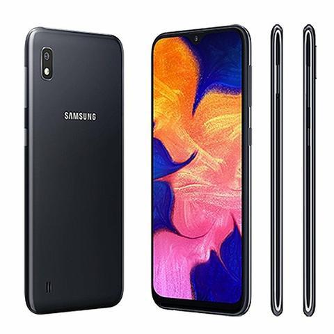 Smartphone Samsung Galaxy A10 32GB Preto 4G - 2GB RAM 6,2” Câm. 13MP + Câm. Selfie 5MP