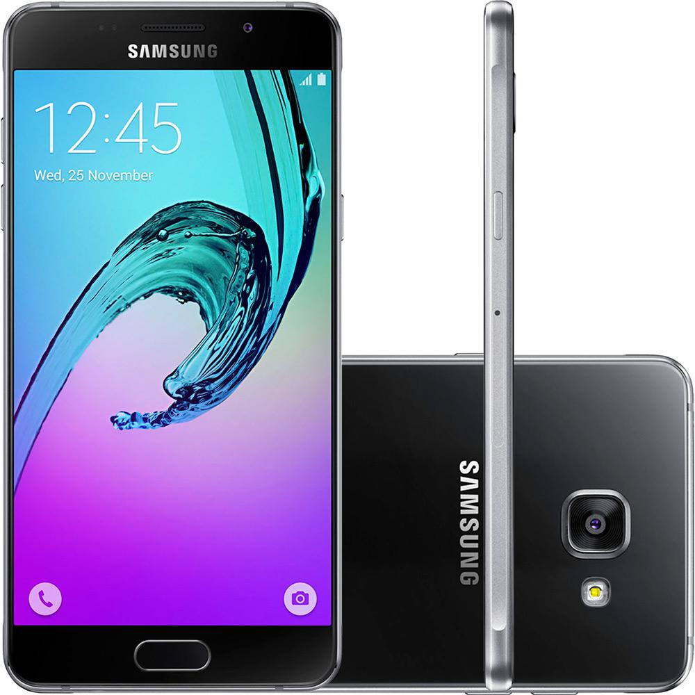 Smartphone Samsung Galaxy A5 2016 Dual Chip Android 5.1 Tela 5.2" 16GB 4G Câmera 13MP - Preto