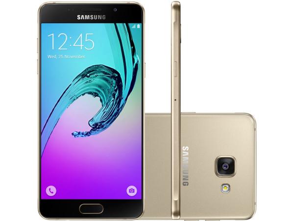 Tudo sobre 'Smartphone Samsung Galaxy A5 2016 Duos 16GB - Dourado Dual Chip 4G Câm. 13MP Desbl. Tim'