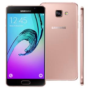 Smartphone Samsung Galaxy A5 2016 Duos A510M/DS Rose com Dual Chip, Tela 5.2", Câmera 13MP, Android 5.1 e Processador Octa Core 1.6GHz