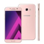 Smartphone Samsung Galaxy A5 2017 A520f/ds Rosa com 32gb, Dual Chip, Tela 5.2" Fhd, 4g, Câmera 16mp