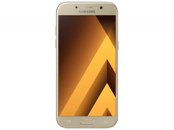 Smartphone Samsung Galaxy A5 2017 32GB Dourado - Dual Chip 4G Câm. 16MP + Selfie 16MP Tela 5.2”