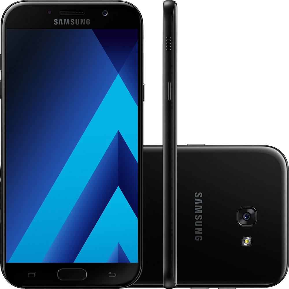 Tamanhos, Medidas e Dimensões do produto Smartphone Samsung Galaxy A5 Dual Chip Android 6.0 Tela 5.2" Octa-Core 1.9GHz 32GB 4G Câmera 16MP - Preto