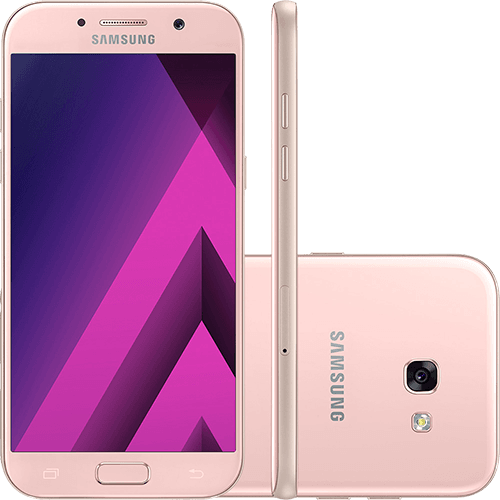 Tamanhos, Medidas e Dimensões do produto Smartphone Samsung Galaxy A5 Dual Chip Android 6.0 Tela 5.2" Octa-Core 1.9GHz 32GB 4G Câmera 16MP - Rosa