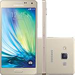 Smartphone Samsung Galaxy A5 Duos Dual Chip Desbloqueado Android 4.4 Tela 5" 16GB 4G Câmera 13MP - Dourado