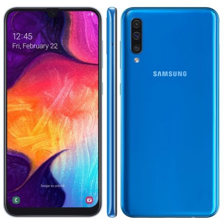 Tudo sobre 'Smartphone Samsung Galaxy A50 Dual Sim 64GB 6.4" -Azul'