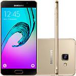 Smartphone Samsung Galaxy A7 2016 Dual Chip Android 5.1 Tela 5.5" 16GB 4G Câmera 13MP - Dourado