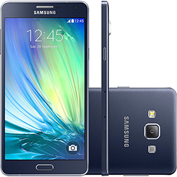 Tudo sobre 'Smartphone Samsung Galaxy A7 Dual Chip Desbloqueado Tim Android 4.4 Tela 5.5'' 16GB 4G Wi-Fi Câmera 13MP Preto'