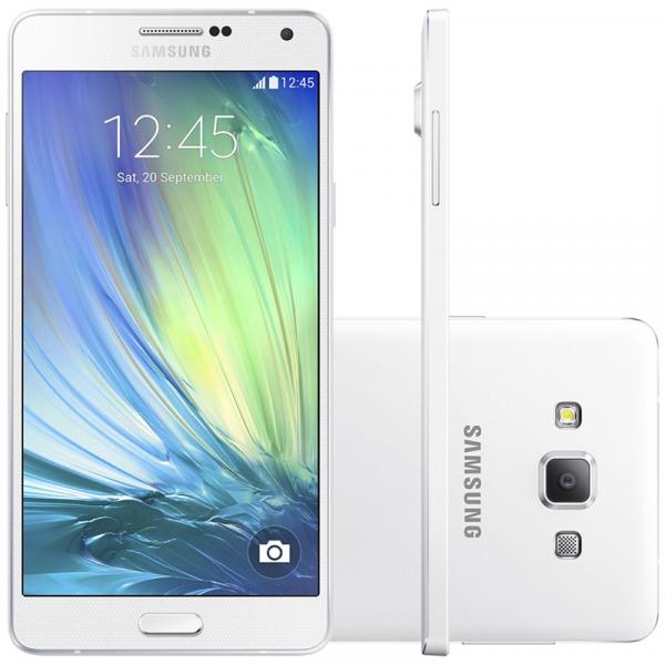 Smartphone Samsung Galaxy A7 Duos Desbloqueado Tela 5.5" Dual Chip 4G Android 4.4 Branco - Samsung