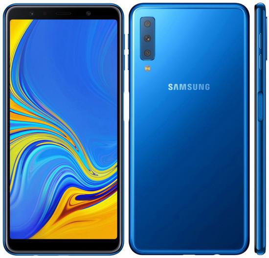 Smartphone Samsung Galaxy A7 Lte Dual Sim 128GB 6.0" - Azul