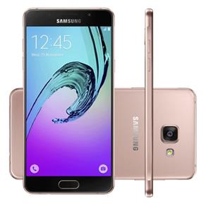 Smartphone Samsung Galaxy A7 Tela de 5.5`` 16 GB Octa Core 4G Dual Chip 13 MP Rose