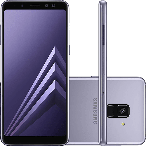 Tamanhos, Medidas e Dimensões do produto Smartphone Samsung Galaxy A8 Dual Chip Android 7.1 Tela 5.6" Octa-Core 2.2GHz 64GB 4G Câmera 16MP - Ametista