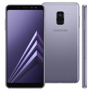 Smartphone Samsung Galaxy A8 Plus Dual Chip, Android 7.1, Câmera 16MP, Proteção IP68, Octa Core e RAM de 4G, 64GB, Ametista, Tela Infinita de 6"