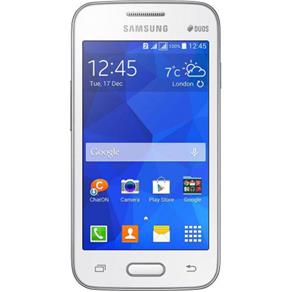 Smartphone Samsung Galaxy Ace 4 Lite Duos G313 Branco Desbloqueado Android 4.4 3G/Wi-Fi Câmera 3MP 4GB