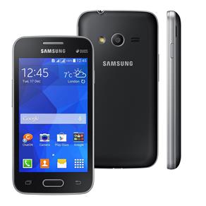 Smartphone Samsung Galaxy Ace 4 Neo Duos Preto com Tela de 4”, Dual Chip, Android 4.4, Câmera 3MP, 3G e Processador Dual Core de 1.2GHz - Oi