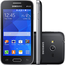 Smartphone Samsung Galaxy Ace 4 Neo Duos SM-G318M Desbloqueado Oi Android 4.4 Tela 4" 4GB 3G Câmera de 3MP - Preto