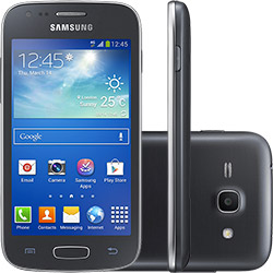Smartphone Samsung Galaxy Ace 3 Desbloqueado Vivo 4G Cinza Android 4.2 Processador de 1.2 Ghz Dual Core